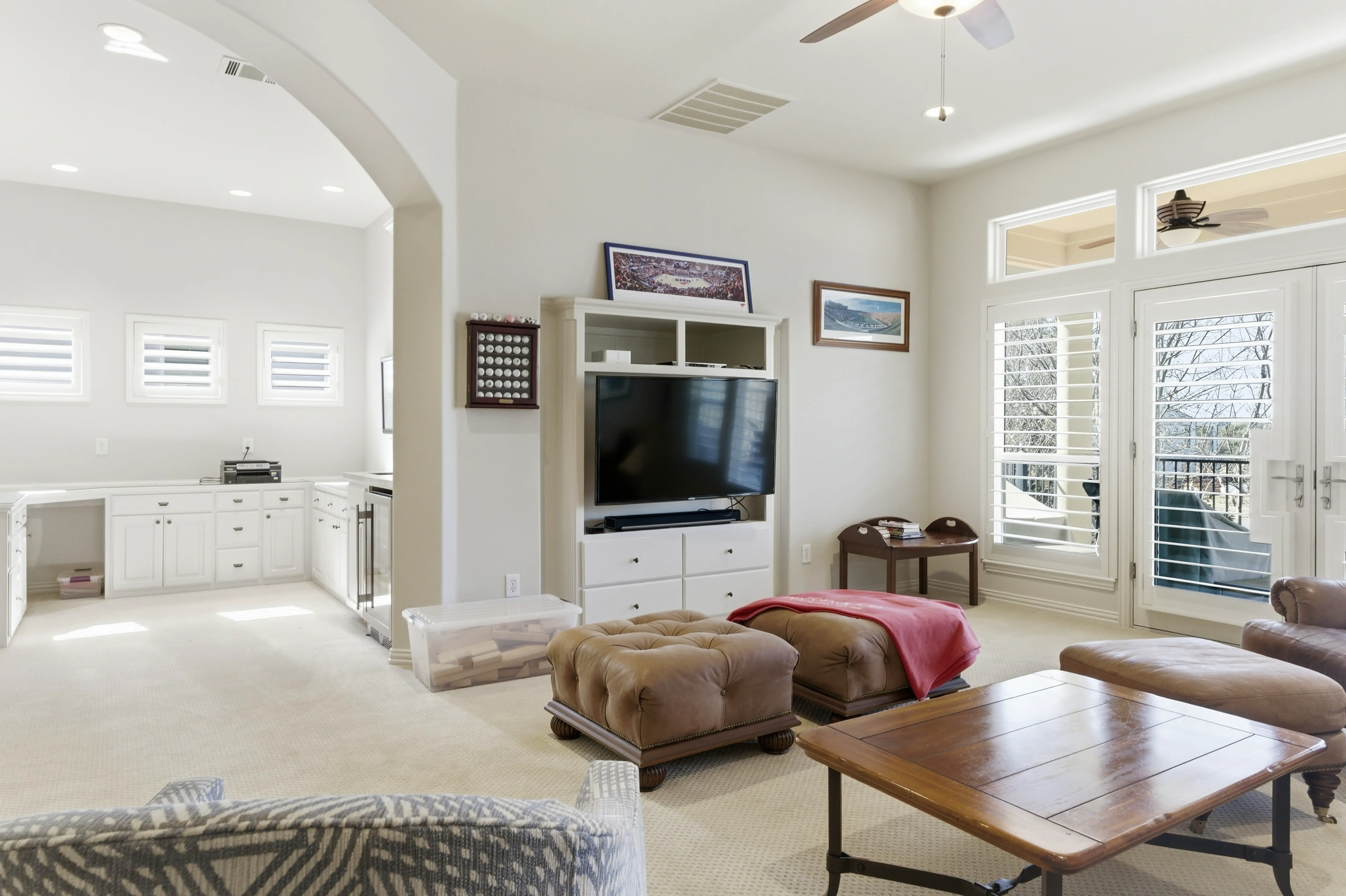 Upstairs living room